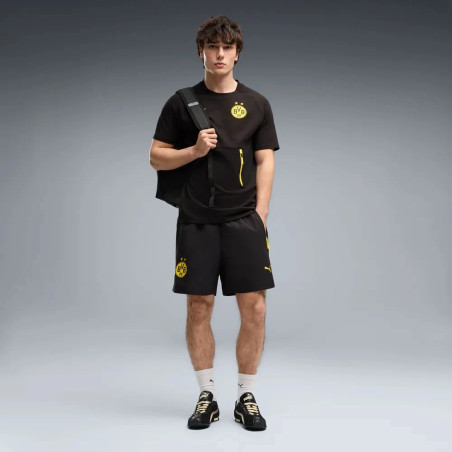 Short Dortmund PumaTech Woven noir jaune