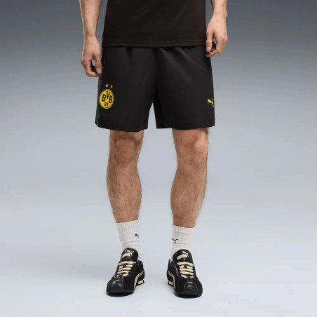 Short Dortmund PumaTech Woven noir jaune