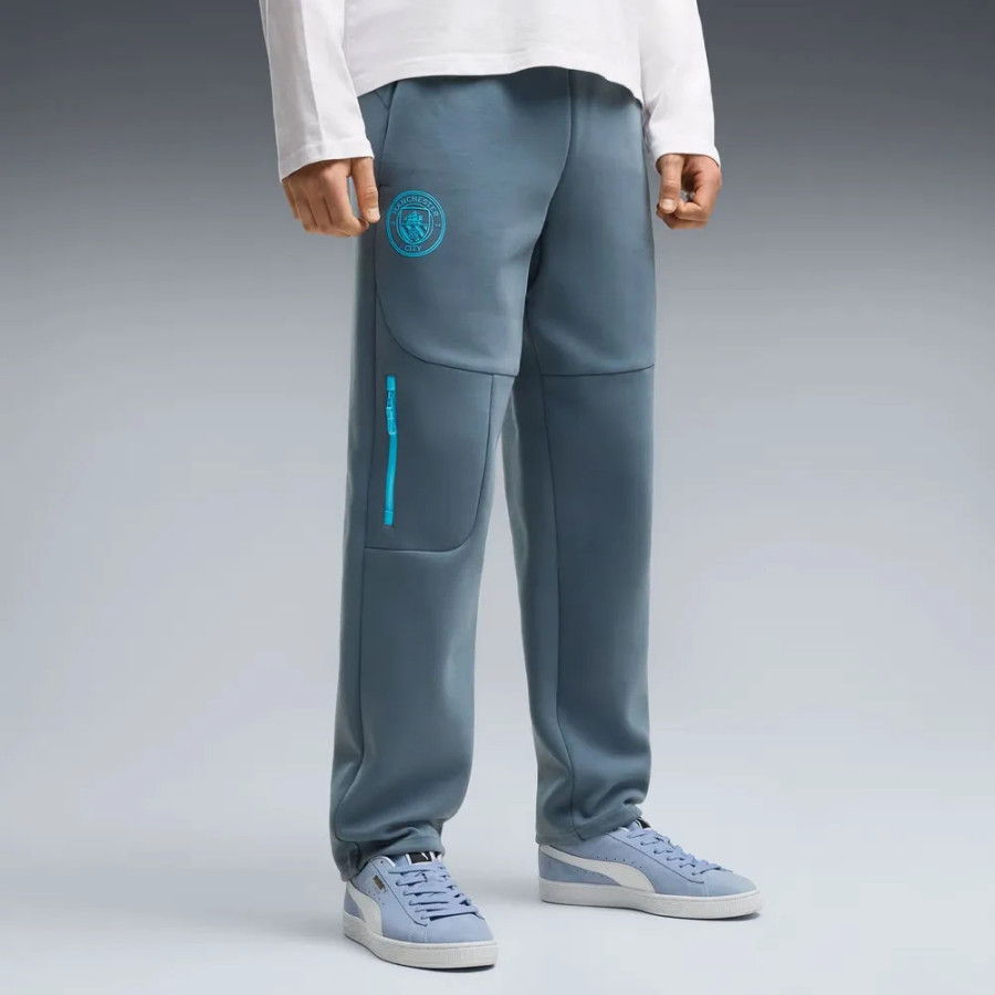 Pantalon survêtement Manchester City PumaTech bleu