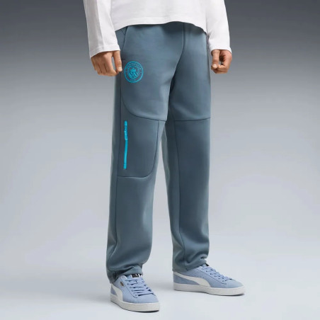 Pantalon survêtement Manchester City PumaTech bleu