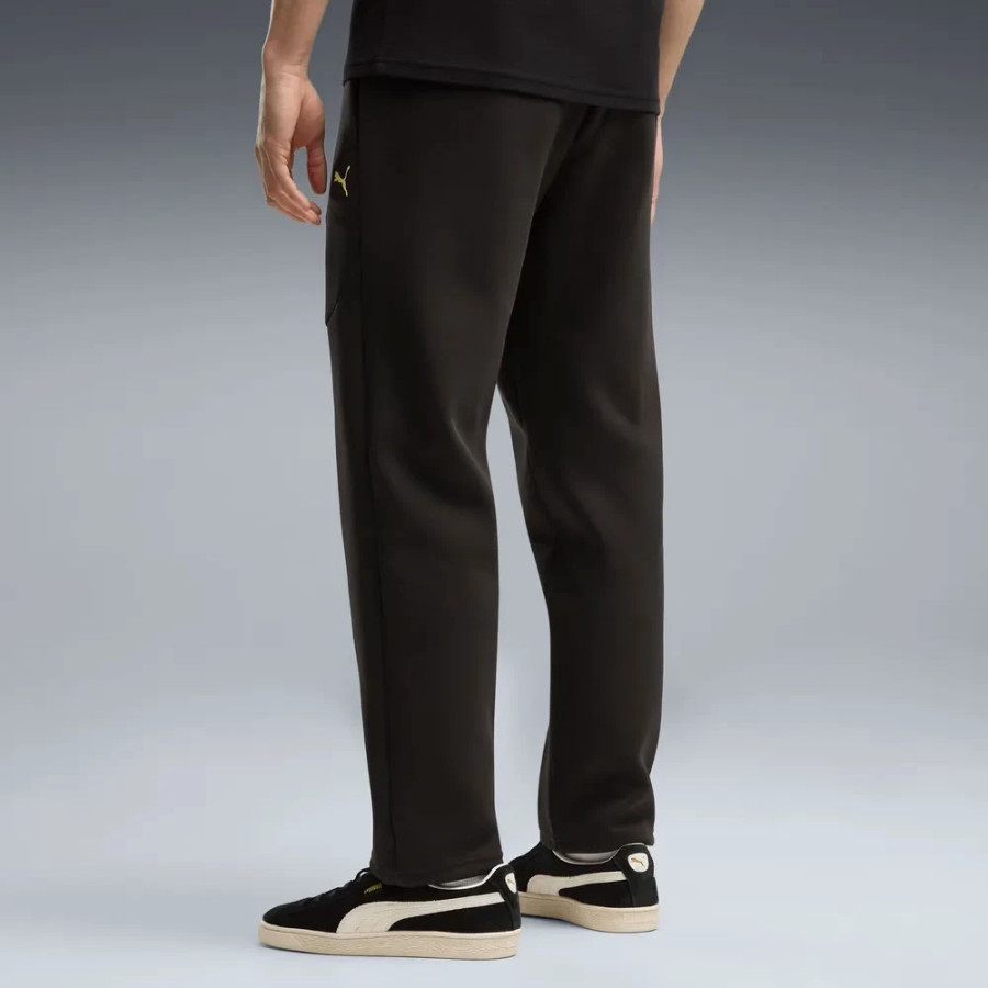 Pantalon survêtement Manchester City PumaTech noir jaune