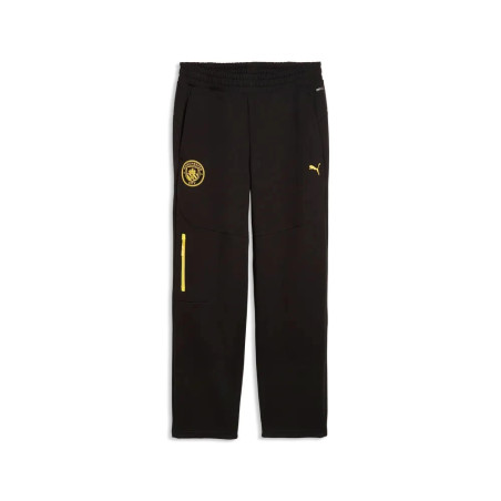 Pantalon survêtement Manchester City PumaTech noir jaune