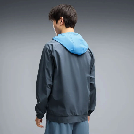 Veste survêtement Manchester City PumaTech Woven bleu