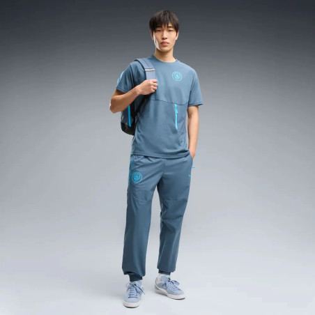Pantalon survêtement Manchester City PumaTech Woven bleu
