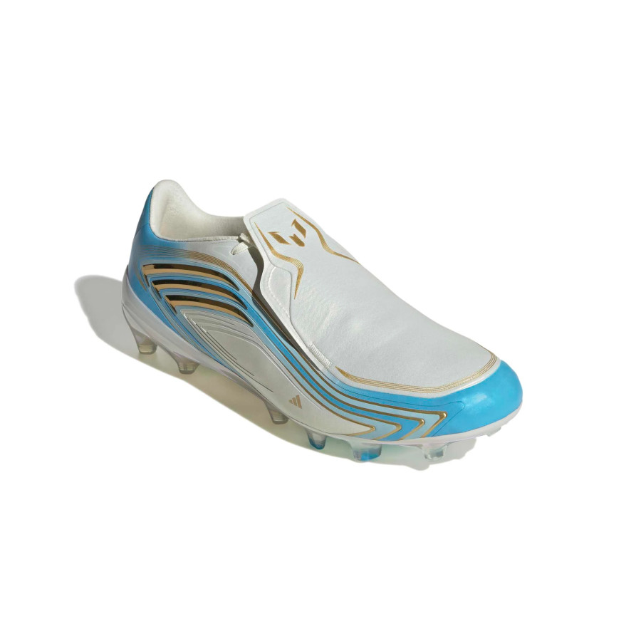 adidas F50 Messi Elite AG blanc bleu