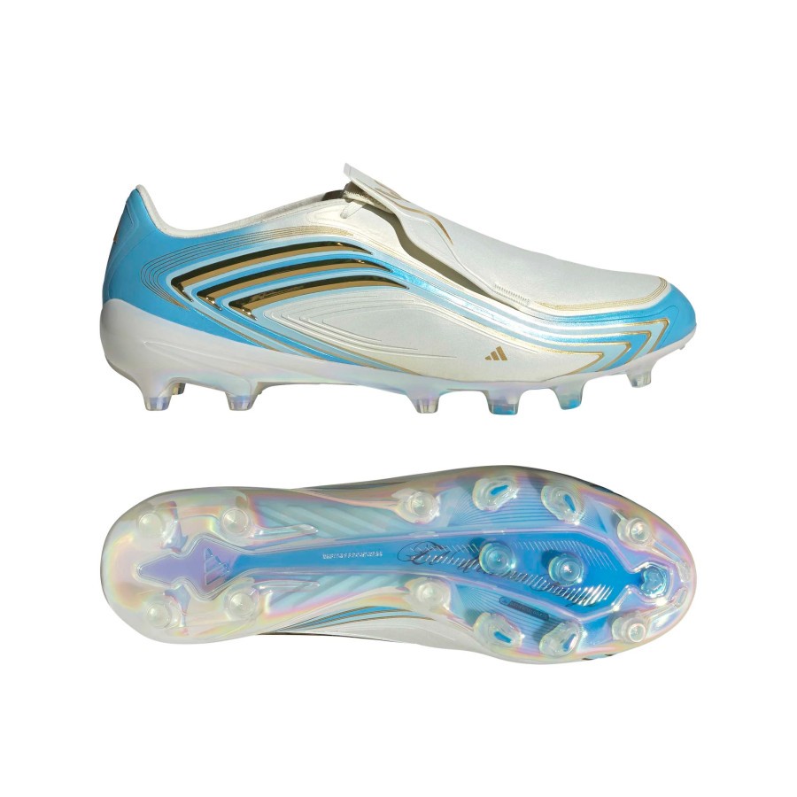 adidas F50 Messi Elite AG blanc bleu