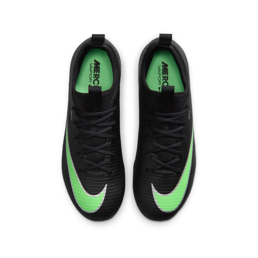 Nike Mercurial Vapor 17 junior Academy FG/MG noir vert