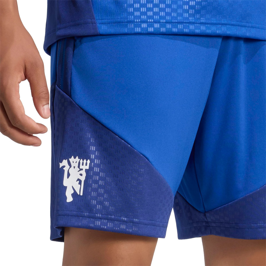 Short entraînement Manchester United bleu