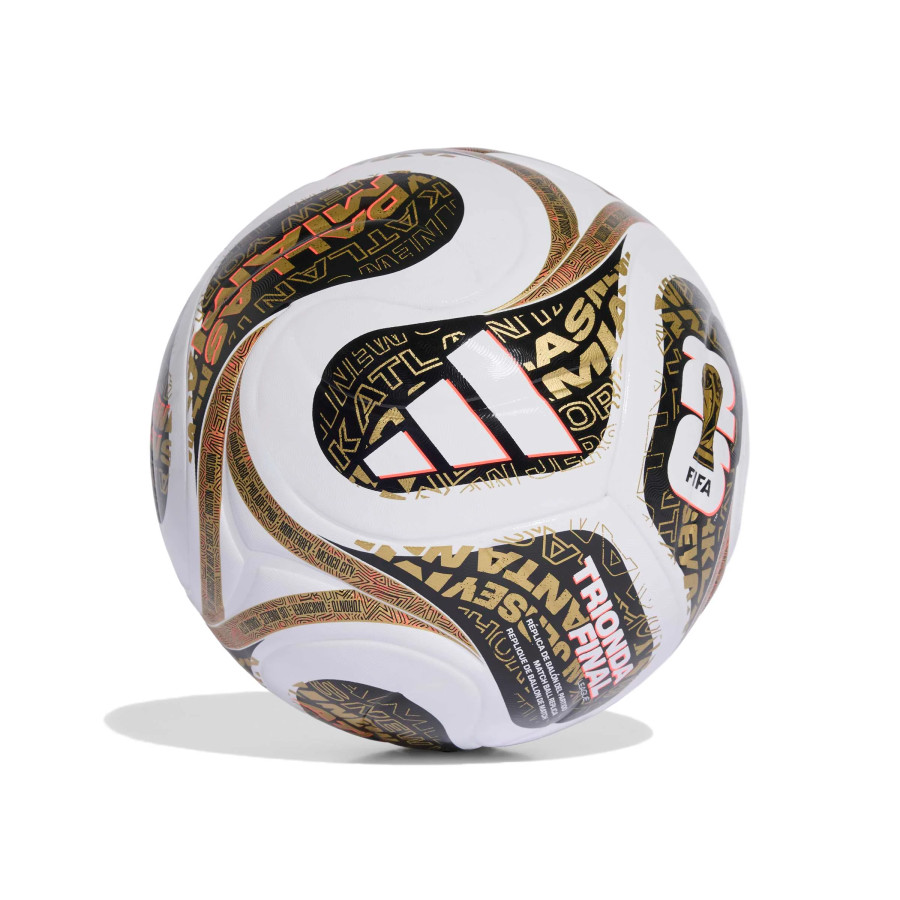 Ballon adidas Coupe du Monde 2026 LGE blanc or