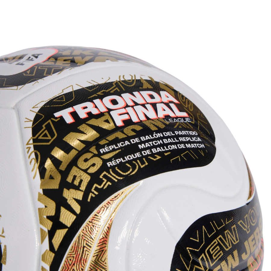 Ballon adidas Coupe du Monde 2026 LGE blanc or