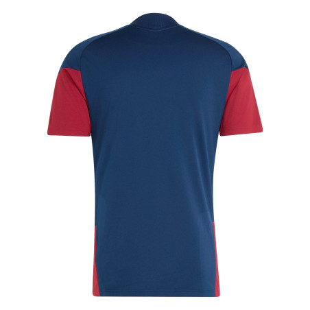 Maillot entraînement Arsenal bleu rouge