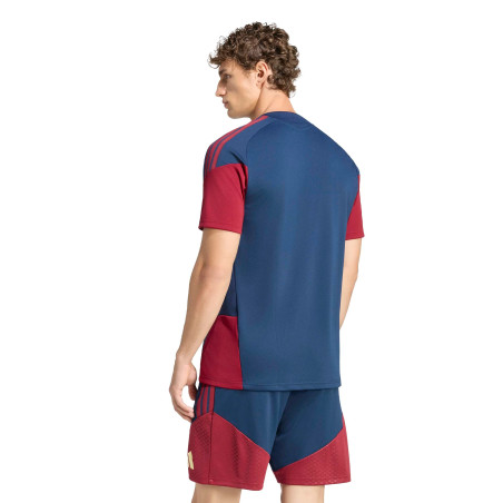 Maillot entraînement Arsenal bleu rouge