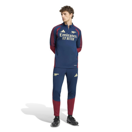 Pantalon survêtement Arsenal bleu rouge