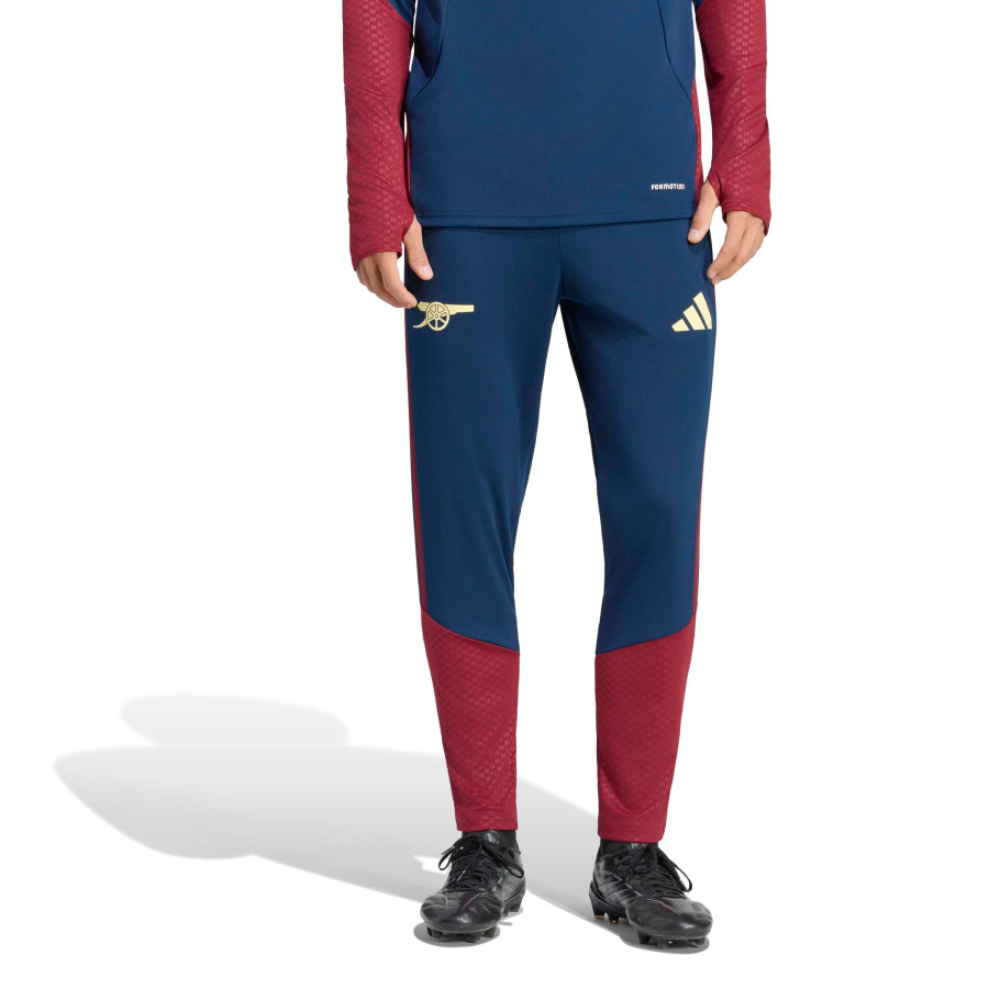 Pantalon survêtement Arsenal bleu rouge