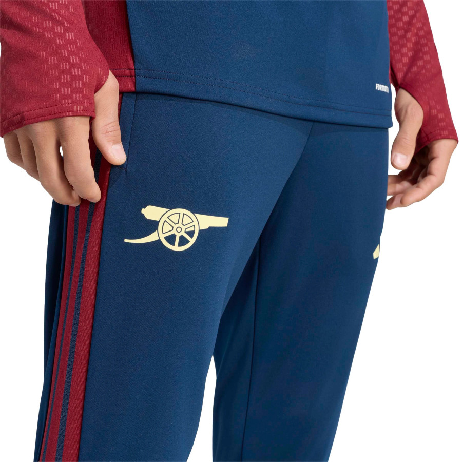Pantalon survêtement Arsenal bleu rouge