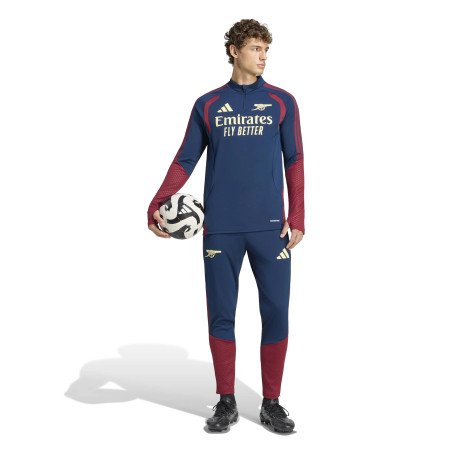 Pantalon survêtement Arsenal bleu rouge