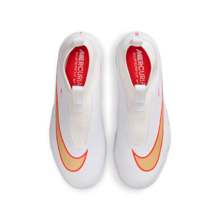 Nike Air Zoom Mercurial Superfly 11 junior Academy Turf blanc rouge