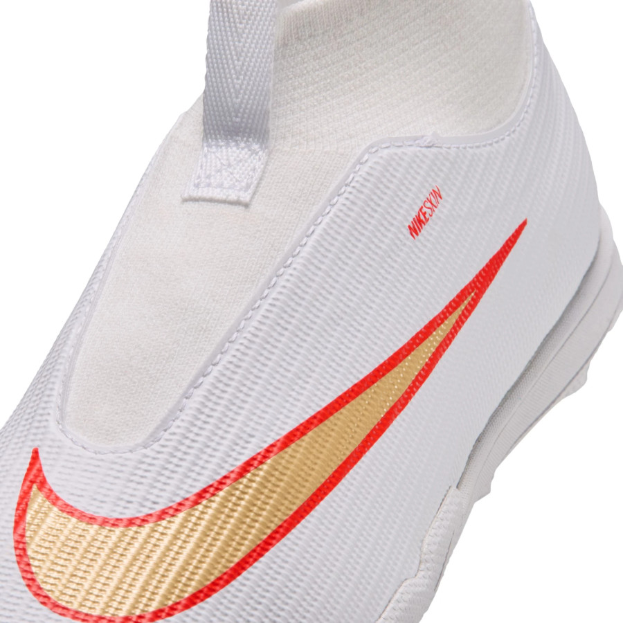 Nike Air Zoom Mercurial Superfly 11 junior Academy Turf blanc rouge