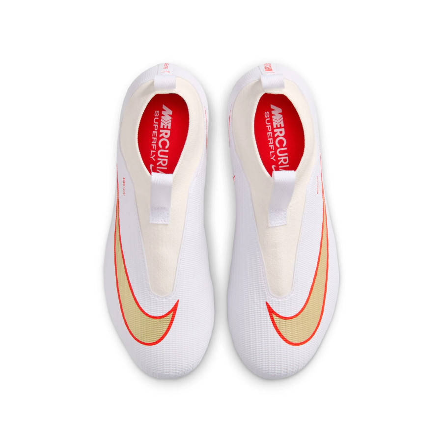 Nike Air Zoom Mercurial Superfly 11 junior Academy FG/MG blanc rouge