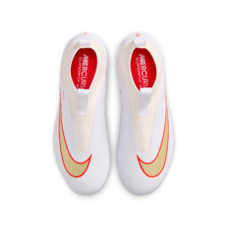 Nike Air Zoom Mercurial Superfly 11 junior Academy FG/MG blanc rouge