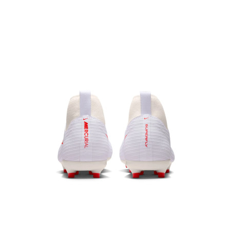 Nike Air Zoom Mercurial Superfly 11 junior Academy FG/MG blanc rouge