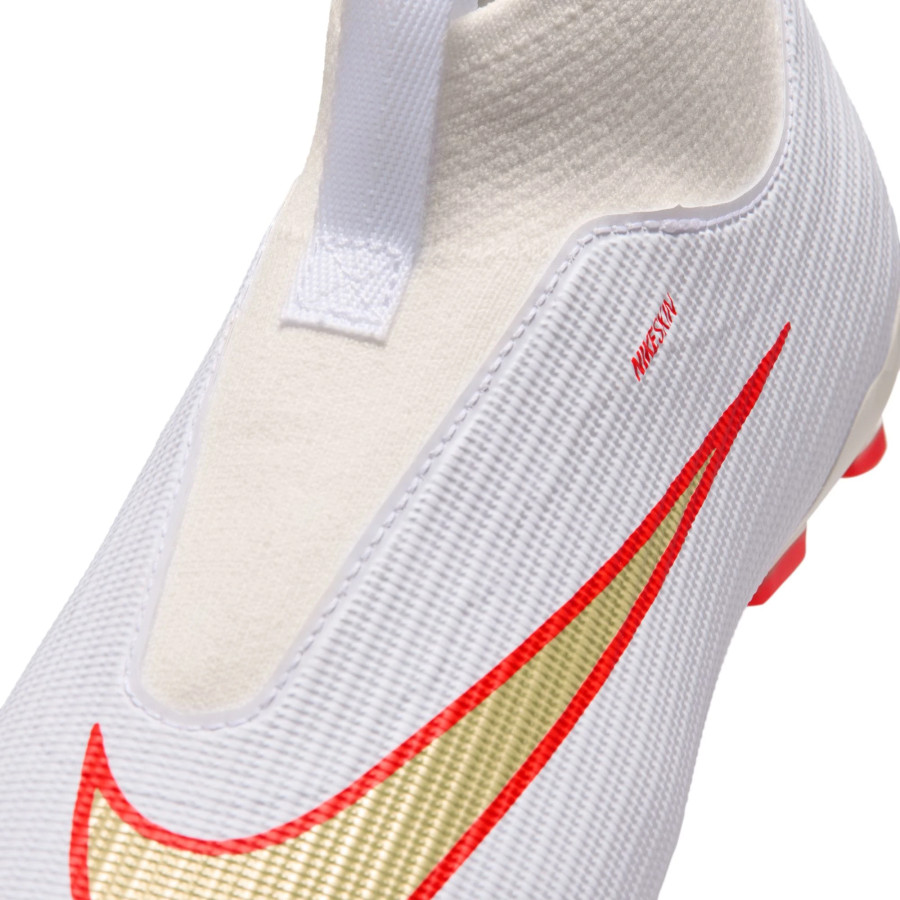 Nike Air Zoom Mercurial Superfly 11 junior Academy FG/MG blanc rouge