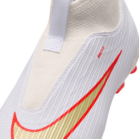 Nike Air Zoom Mercurial Superfly 11 junior Academy FG/MG blanc rouge