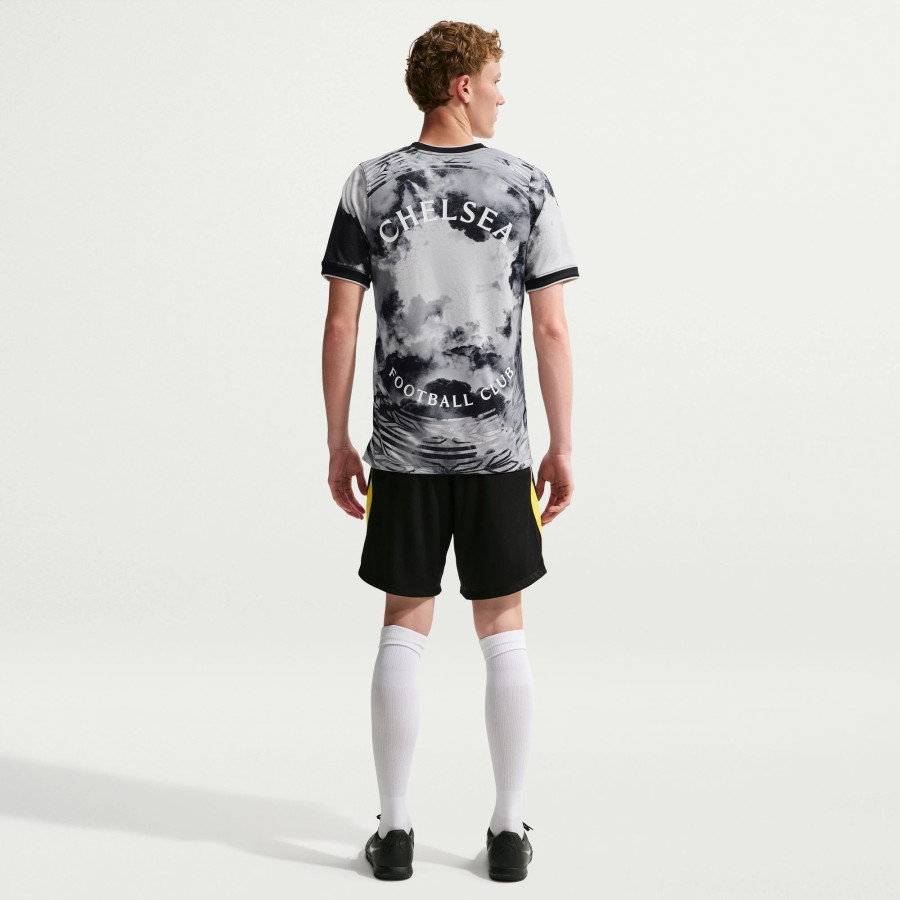 Maillot avant match Chelsea gris noir