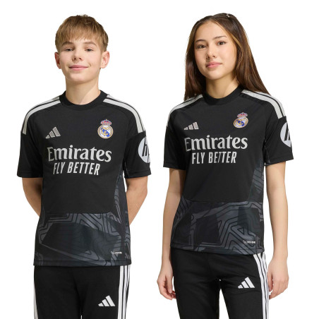Maillot gardien junior Real Madrid noir 2026/27