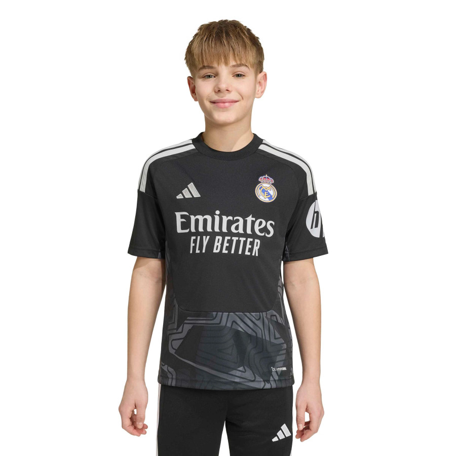 Maillot gardien junior Real Madrid noir 2026/27