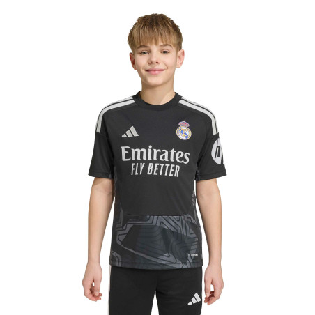 Maillot gardien junior Real Madrid noir 2026/27