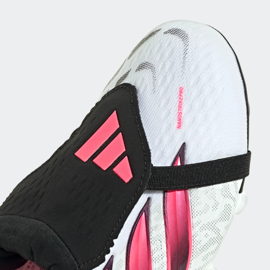 adidas Predator junior Elite FT FG blanc rose