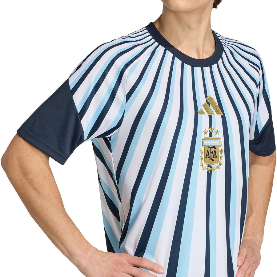 Maillot avant match Argentine blanc