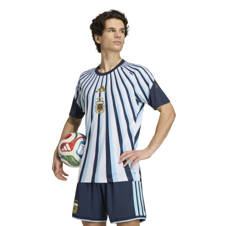 Maillot avant match Argentine blanc