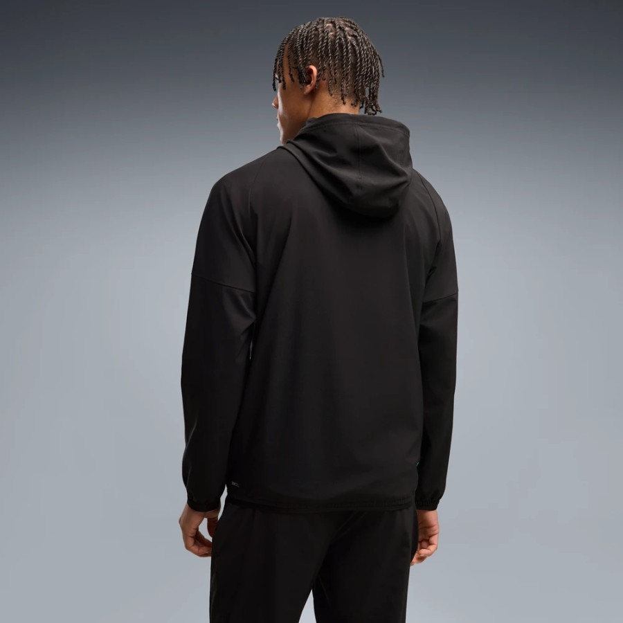 Veste survêtement Maroc Powertrain Woven noir vert