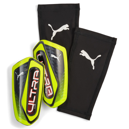 Protège tibias Puma Ultra Flex Sleeve jaune