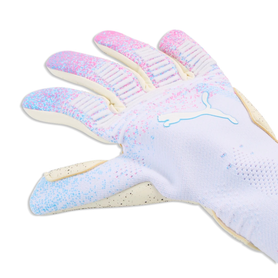 Gants gardien Puma Future Ultimage couture négatives blanc rose