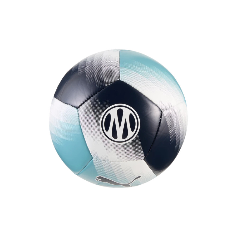 Mini-ballon OM bleu noir