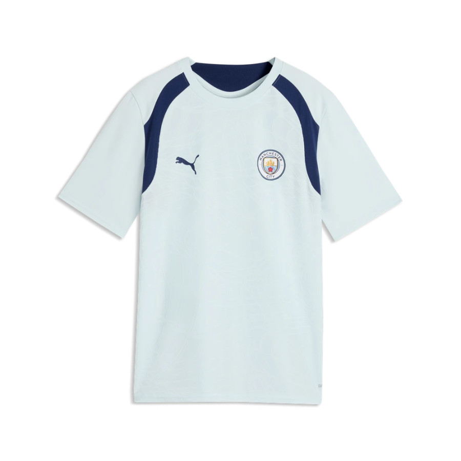 Maillot entraînement junior Manchester City bleu ciel