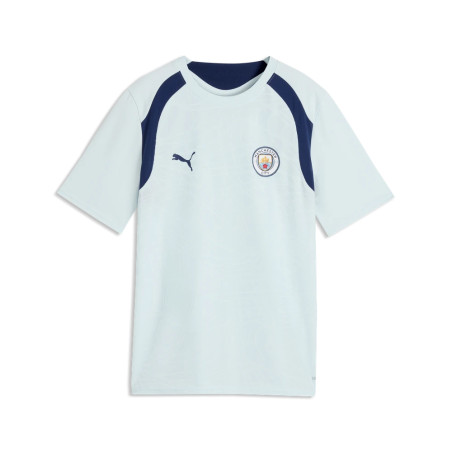Maillot entraînement junior Manchester City bleu ciel