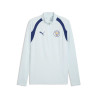 Sweat zippé Manchester City bleu ciel