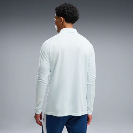 Sweat zippé Manchester City bleu ciel