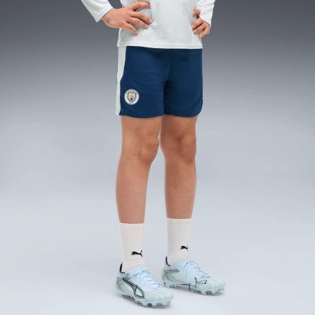 Short entraînement junior Manchester City bleu