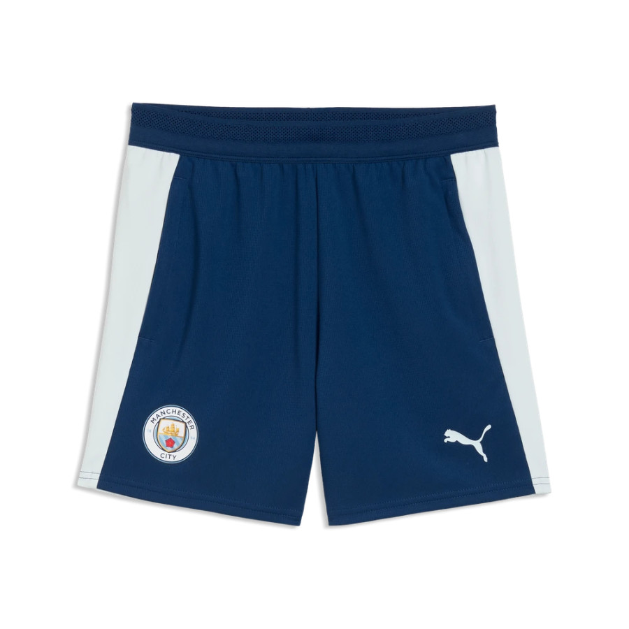 Short entraînement junior Manchester City bleu