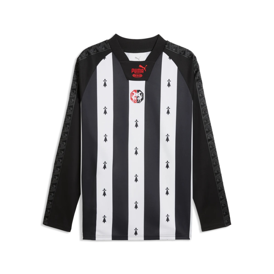 Maillot Stade Rennais King manches longues noir blanc
