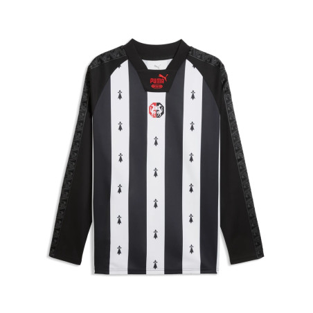 Maillot Stade Rennais King manches longues noir blanc