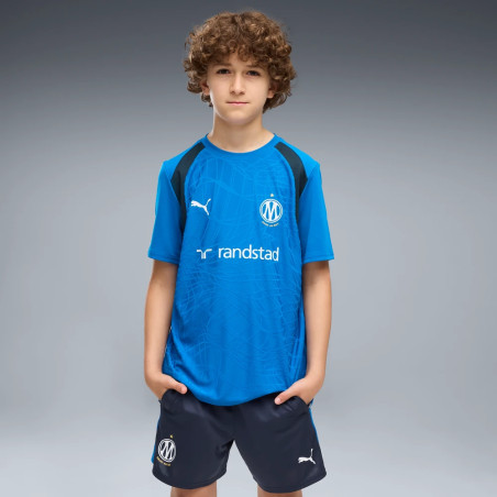 Maillot entraînement junior OM bleu noir