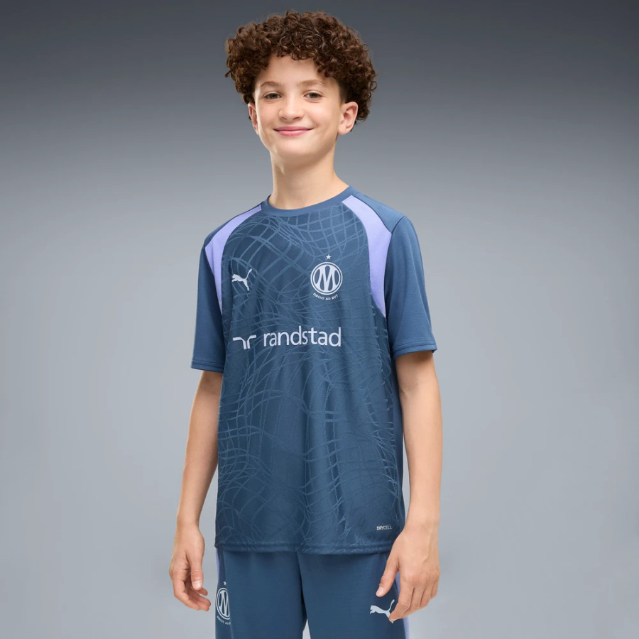 Maillot entraînement junior OM bleu violet