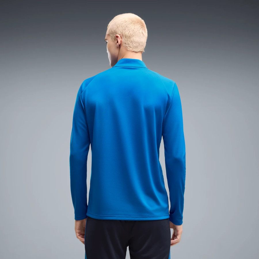 Sweat zippé OM bleu noir