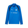 Sweat zippé OM bleu noir